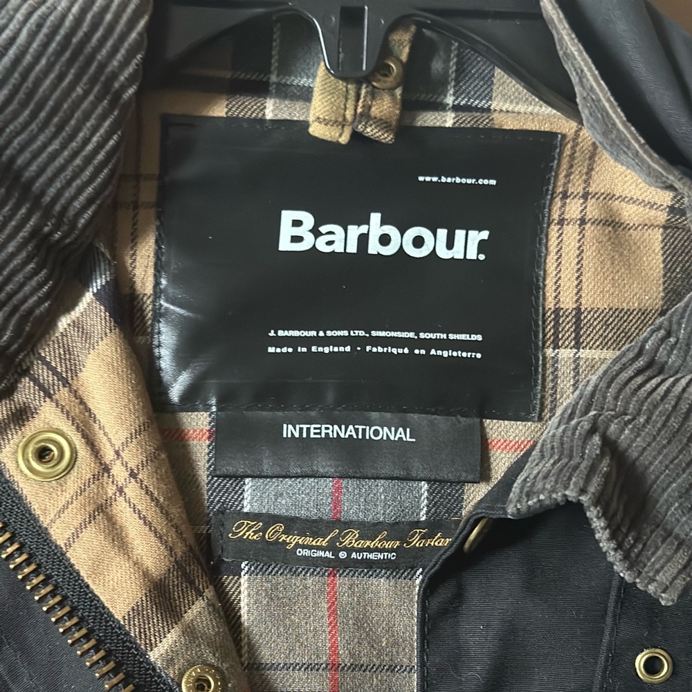 Barbour International Original Waxed Cotton Jacket M - Picture 11 of 15